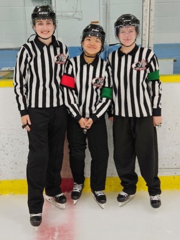 Historic Milestone: Three Female Officials Shine in a Single Hockey Game