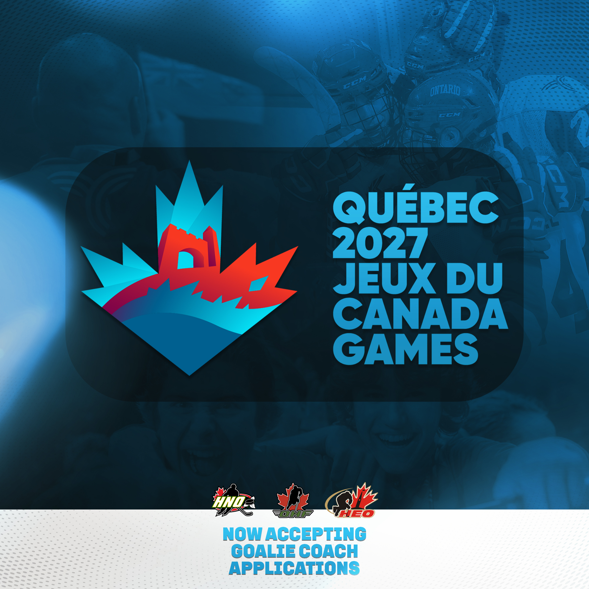 Goalie Coach Applications for 2027 Canada Winter Games